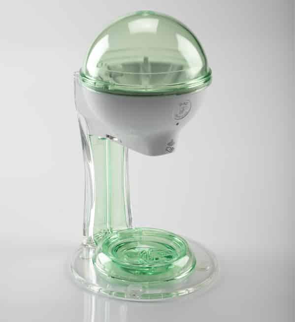 71261 WHGRCLGR - WhiteGreen Dispenser - Table Stand